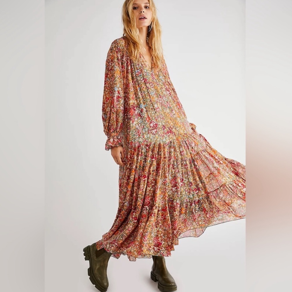 Free People • Feeling Groovy Maxi Dress